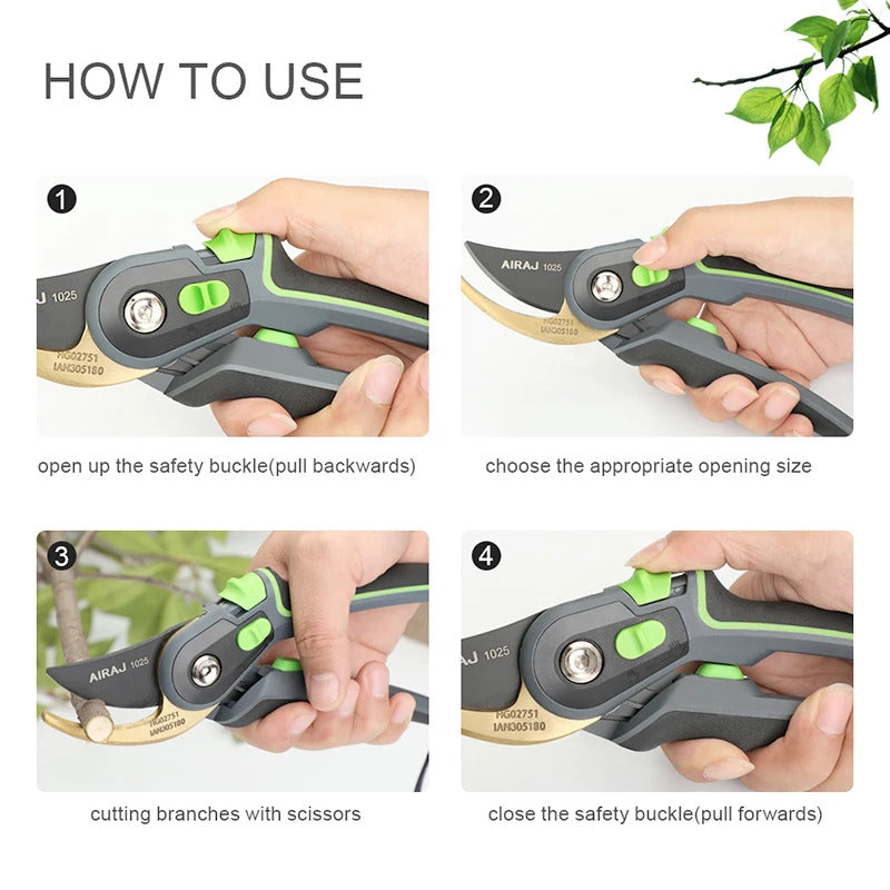Tijeras De Podar Para Plantas Herramienta Para Cortar - AIRAJ