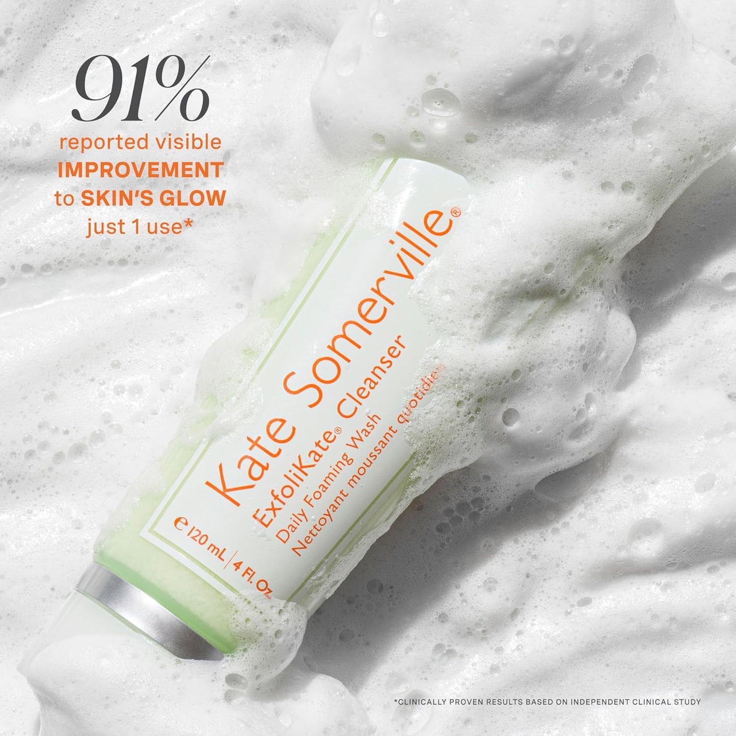 Kate Somerville ExfoliKate Cleanser Daily Foaming Wash - Facial Cleanser (4.0 Fl. Oz.)