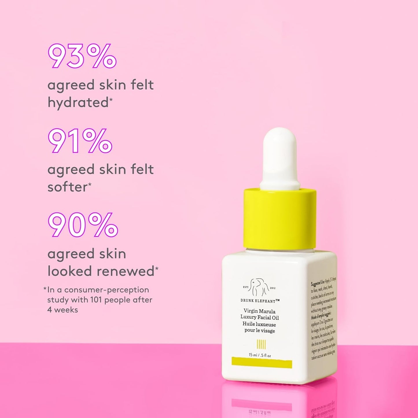 Drunk Elephant Virgin Marula Luxury Facial Oil  - Aceite Facial (15 ml)