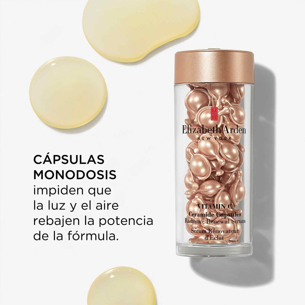 Elizabeth Arden Vitamin C Ceramide Capsules Radiance Renewal Serum, 0.95 Fl. Oz. - 60 capsulas