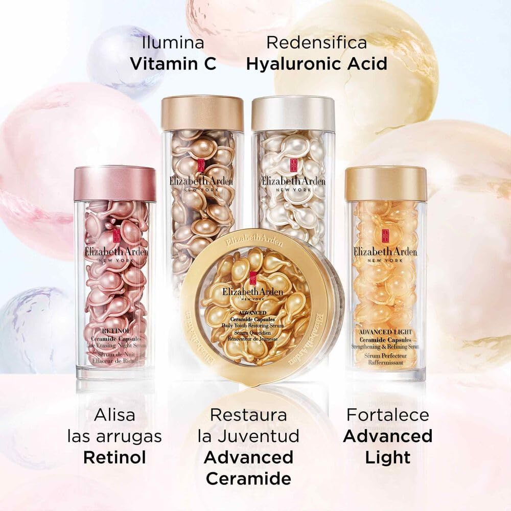Elizabeth Arden Vitamin C Ceramide Capsules Radiance Renewal Serum, 0.95 Fl. Oz. - 60 capsulas