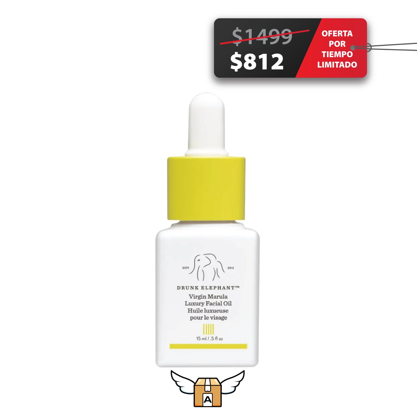 Drunk Elephant Virgin Marula Luxury Facial Oil  - Aceite Facial (15 ml)