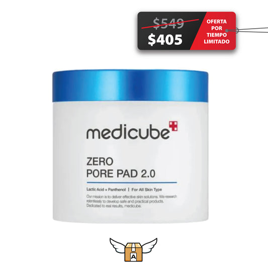 Medicube Zero Pore Pad 2.0 - 70 almohadillas  (155g)
