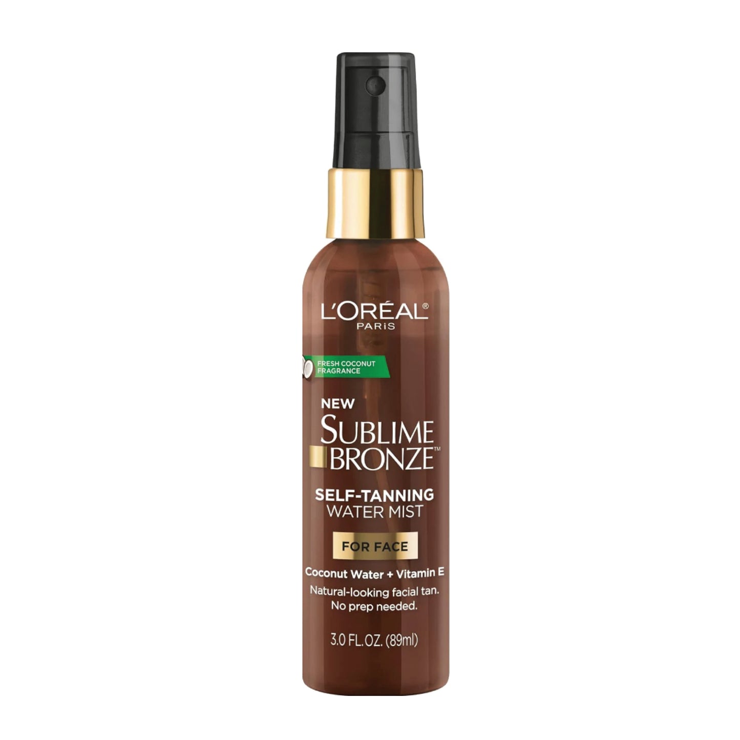 L'Oreal Paris Sublime Bronze - Mist para auto- bornceado de  Cara, Water-Based Formula, 3 Ounce