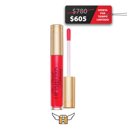 Too Face lip injection extreme Strawberry kiss - Gloss para aumento de volumen de labios  4g